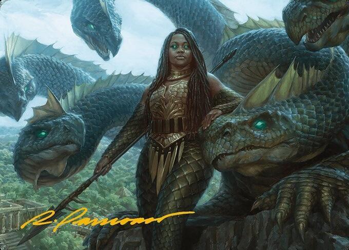 Hydra Trainer Art Card (Gold-Stamped Signature), Art Series: Modern Horizons 3 10