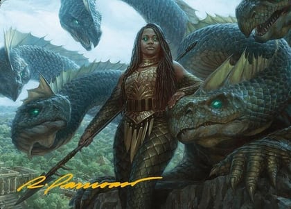 Hydra Trainer Art Card (Gold-Stamped Signature), Art Series: Modern Horizons 3 10