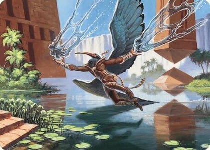 Nadu, Winged Wisdom Art Card, Art Series: Modern Horizons 3 14