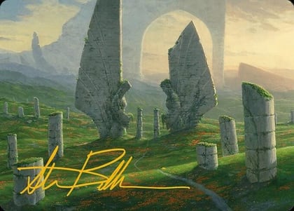 Monumental Henge Art Card (Gold-Stamped Signature), Art Series: Modern Horizons 3 15