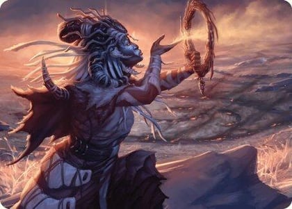 Witch Enchanter Art Card, Art Series: Modern Horizons 3 16