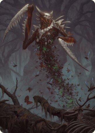 Grist, the Plague Swarm Art Card, Art Series: Modern Horizons 3 18