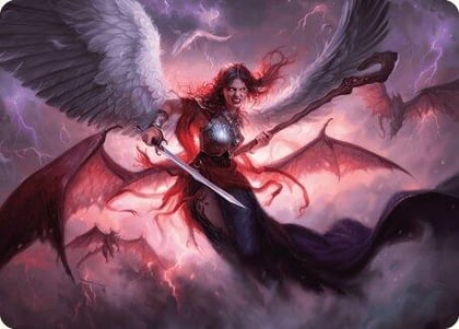 Kaalia of the Vast Art Card, Art Series: Modern Horizons 3 22