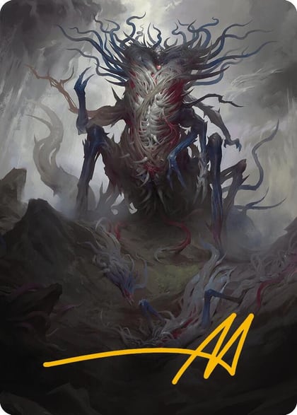Azlask, the Swelling Scourge Art Card (Gold-Stamped Signature), Art Series: Modern Horizons 3 25