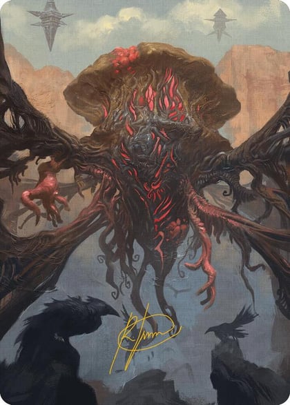 Inversion Behemoth Art Card (Gold-Stamped Signature), Art Series: Modern Horizons 3 27
