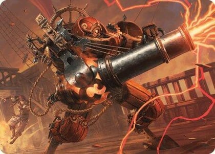 Blaster Hulk Art Card, Art Series: Modern Horizons 3 31