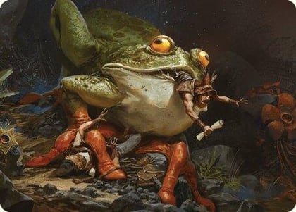 Rampant Frogantua Art Card, Art Series: Modern Horizons 3 32