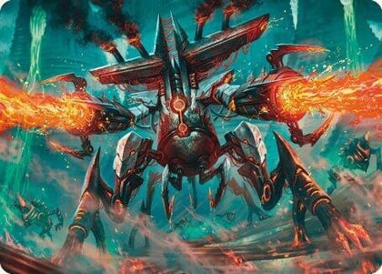 Exterminator Magmarch Art Card, Art Series: Modern Horizons 3 33