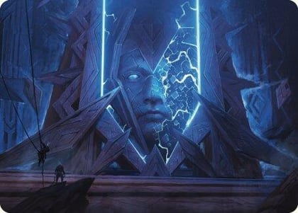 Stone Idol Generator Art Card, Art Series: Modern Horizons 3 35