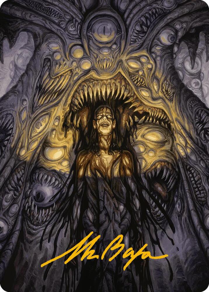 Chthonian Nightmare Art Card (Gold-Stamped Signature), Art Series: Modern Horizons 3 37