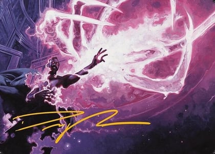 Flare of Malice Art Card (Gold-Stamped Signature), Art Series: Modern Horizons 3 3
