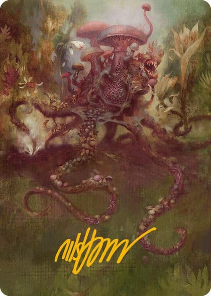 Sowing Mycospawn Art Card (Gold-Stamped Signature), Art Series: Modern Horizons 3 40