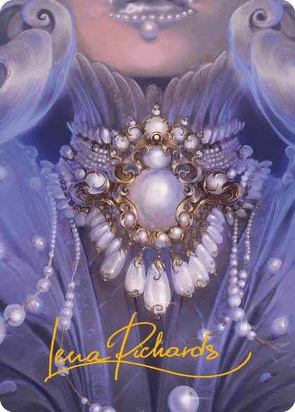 Pearl Medallion Art Card (Gold-Stamped Signature), Art Series: Modern Horizons 3 43