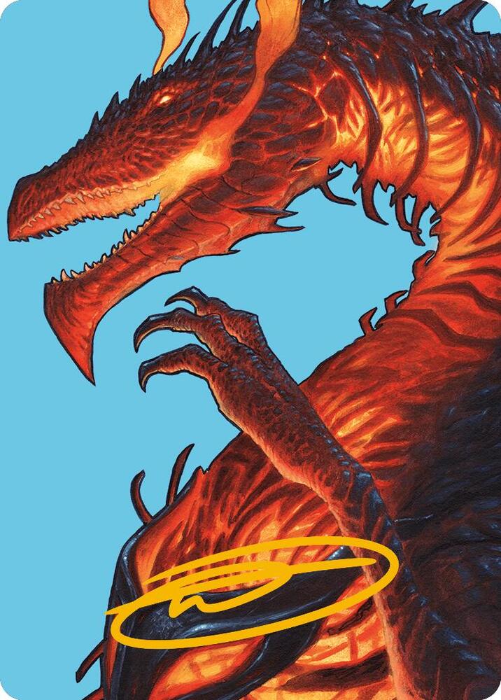 Herigast, Erupting Nullkite Art Card (Gold-Stamped Signature), Art Series: Modern Horizons 3 44