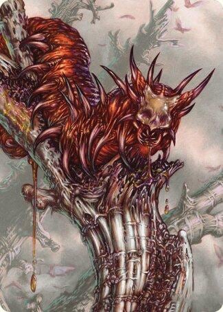 Grist, Voracious Larva Art Card, Art Series: Modern Horizons 3 53