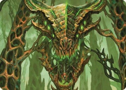 Colossal Dreadmask Art Card, Art Series: Modern Horizons 3 8