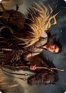 Ambitious Farmhand Art Card, Art Series: Innistrad: Midnight Hunt 11