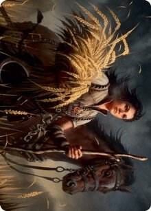 Ambitious Farmhand Art Card, Art Series: Innistrad: Midnight Hunt 11