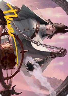 Celestus Sanctifier Art Card (Gold-Stamped Signature), Art Series: Innistrad: Midnight Hunt 16