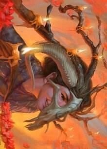 Hedgewitch's Mask Art Card, Art Series: Innistrad: Midnight Hunt 17