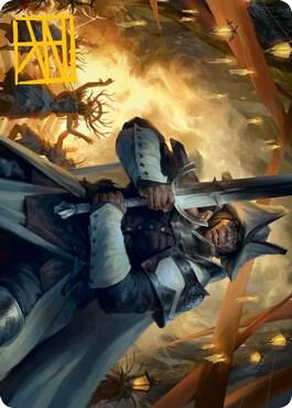 Ritual Guardian Art Card (Gold-Stamped Signature), Art Series: Innistrad: Midnight Hunt 18