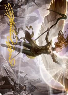 Sigarda's Splendor Art Card (Gold-Stamped Signature), Art Series: Innistrad: Midnight Hunt 19