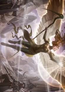 Sigarda's Splendor Art Card, Art Series: Innistrad: Midnight Hunt 19