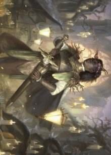 Sungold Sentinel Art Card, Art Series: Innistrad: Midnight Hunt 20