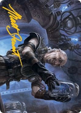 Delver of Secrets Art Card (Gold-Stamped Signature), Art Series: Innistrad: Midnight Hunt 21
