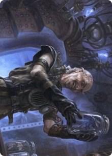 Delver of Secrets Art Card, Art Series: Innistrad: Midnight Hunt 21