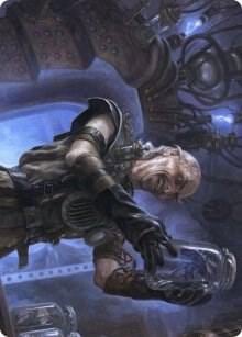 Delver of Secrets Art Card, Art Series: Innistrad: Midnight Hunt 21