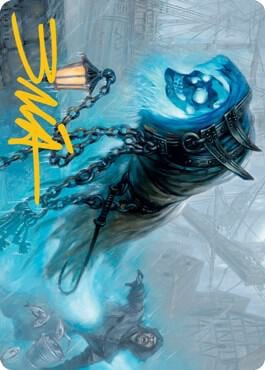 Nebelgast Intruder Art Card (Gold-Stamped Signature), Art Series: Innistrad: Midnight Hunt 27