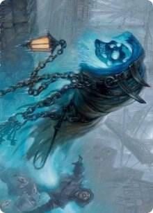 Nebelgast Intruder Art Card, Art Series: Innistrad: Midnight Hunt 27