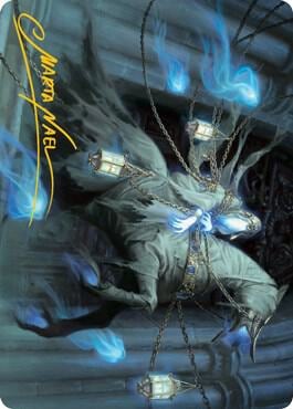 Patrician Geist Art Card (Gold-Stamped Signature), Art Series: Innistrad: Midnight Hunt 28