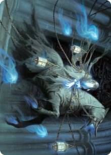 Patrician Geist Art Card, Art Series: Innistrad: Midnight Hunt 28