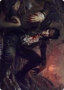 Arrogant Outlaw Art Card, Art Series: Innistrad: Midnight Hunt 33