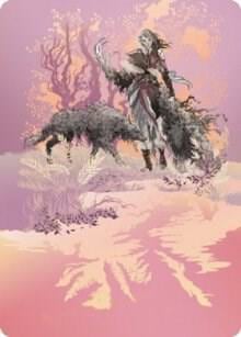 Arlinn, the Pack's Hope Art Card (03/81), Art Series: Innistrad: Midnight Hunt 3