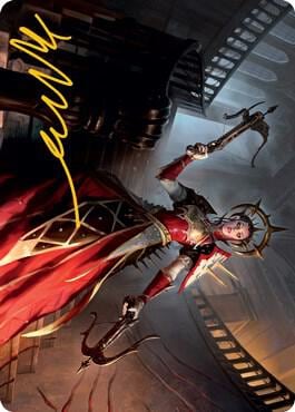 Bloodthirsty Adversary Art Card (Gold-Stamped Signature), Art Series: Innistrad: Midnight Hunt 41