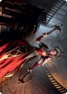 Bloodthirsty Adversary Art Card, Art Series: Innistrad: Midnight Hunt 41
