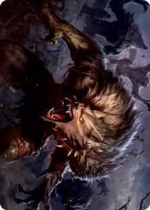 Village Reavers Art Card, Art Series: Innistrad: Midnight Hunt 45