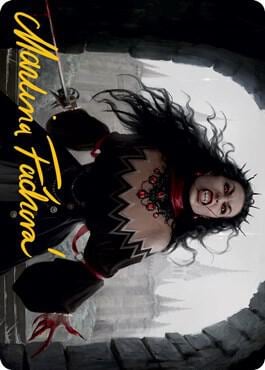 Voldaren Stinger Art Card (Gold-Stamped Signature), Art Series: Innistrad: Midnight Hunt 46