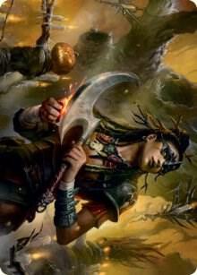 Harvesttide Sentry Art Card, Art Series: Innistrad: Midnight Hunt 47