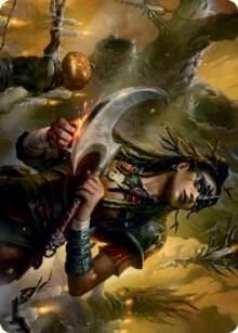 Harvesttide Sentry Art Card, Art Series: Innistrad: Midnight Hunt 47