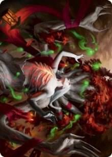 Dryad's Revival Art Card, Art Series: Innistrad: Midnight Hunt 50