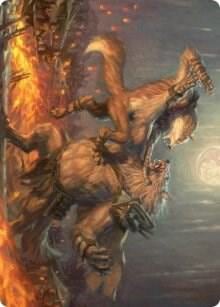 Duel for Dominance Art Card, Art Series: Innistrad: Midnight Hunt 51