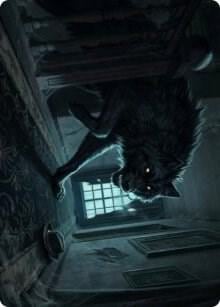 Primal Adversary Art Card, Art Series: Innistrad: Midnight Hunt 52
