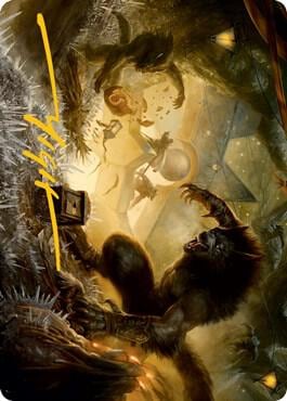 Storm the Festival Art Card (Gold-Stamped Signature), Art Series: Innistrad: Midnight Hunt 54