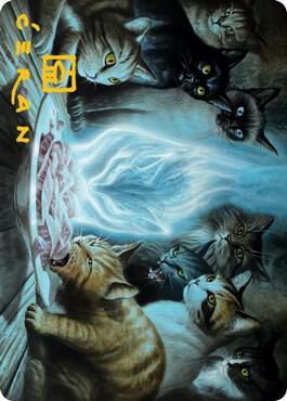 Can't Stay Away Art Card (Gold-Stamped Signature), Art Series: Innistrad: Midnight Hunt 56