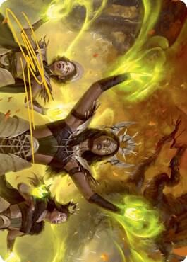 Dawnhart Wardens Art Card (Gold-Stamped Signature), Art Series: Innistrad: Midnight Hunt 57