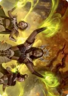Dawnhart Wardens Art Card, Art Series: Innistrad: Midnight Hunt 57